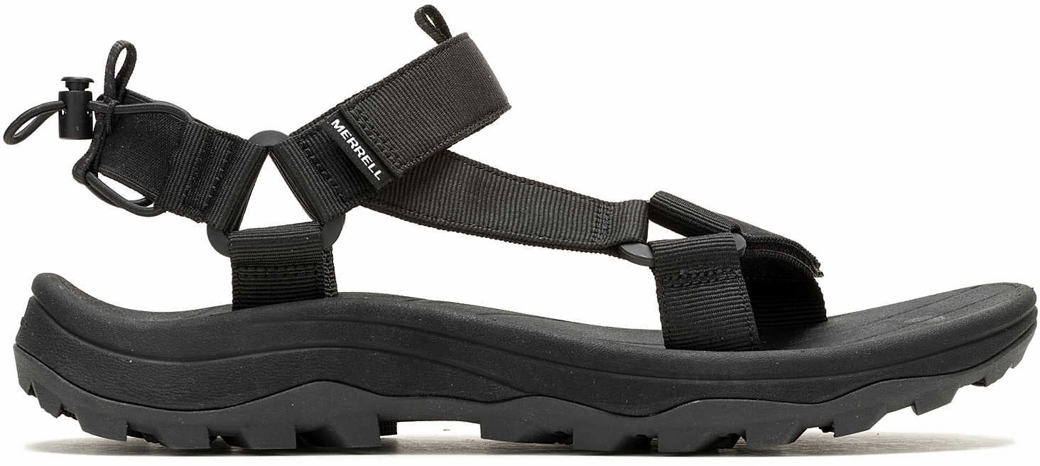 Merrell Speed Fusion Web Sport Mens Walking Sandals - Black Merrell hiking shoes with durable soles