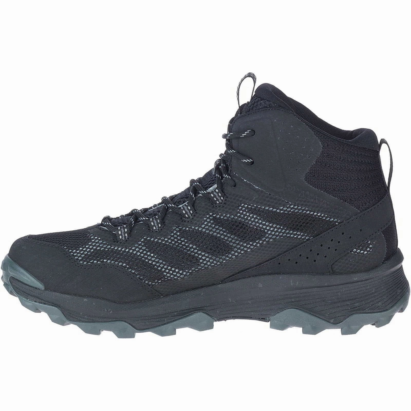 Merrell Speed Strike Mid GORE-TEX Mens Walking Boots - Black Hiking Footwear