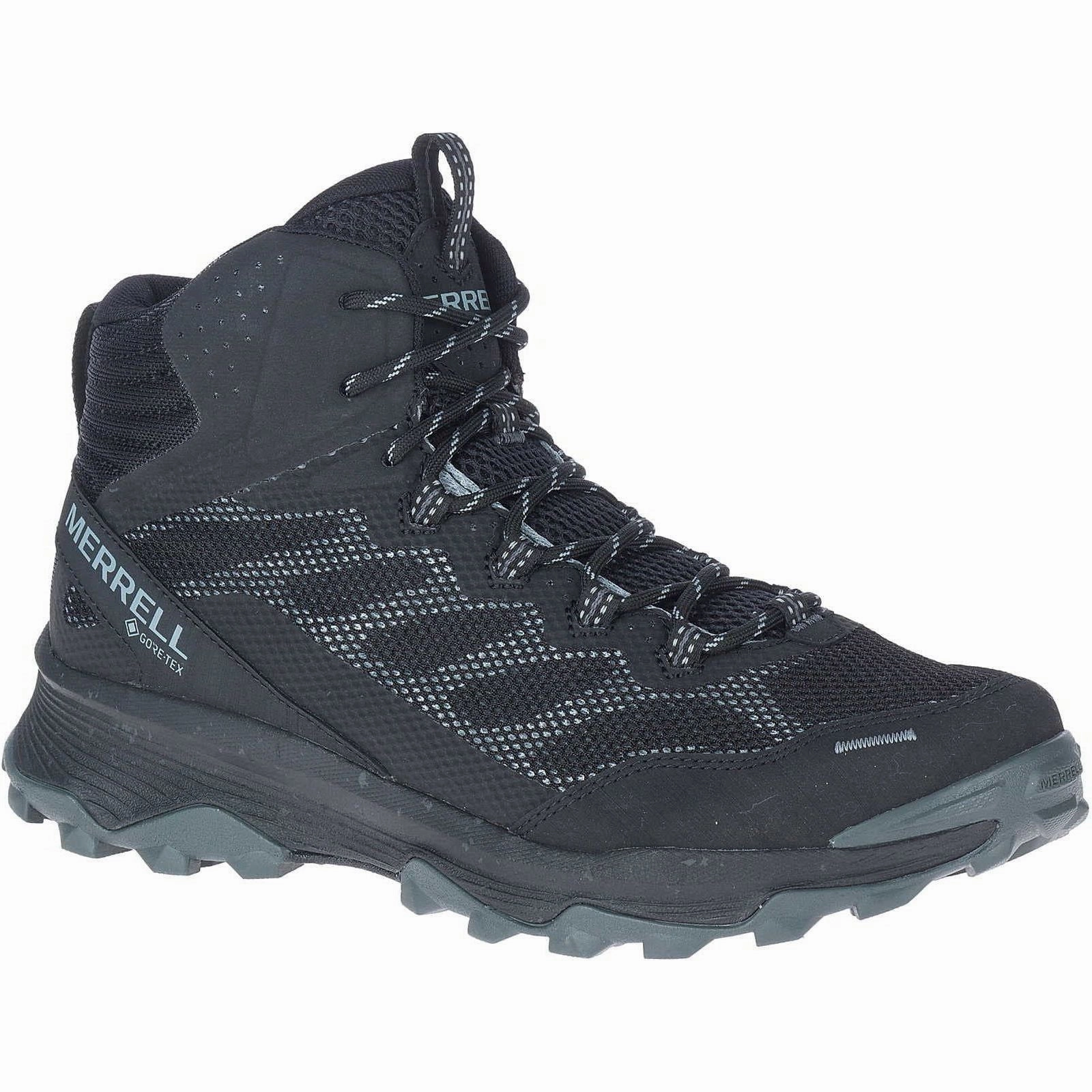 Merrell Speed Strike Mid GORE-TEX Mens Walking Boots - Black Hiking Footwear