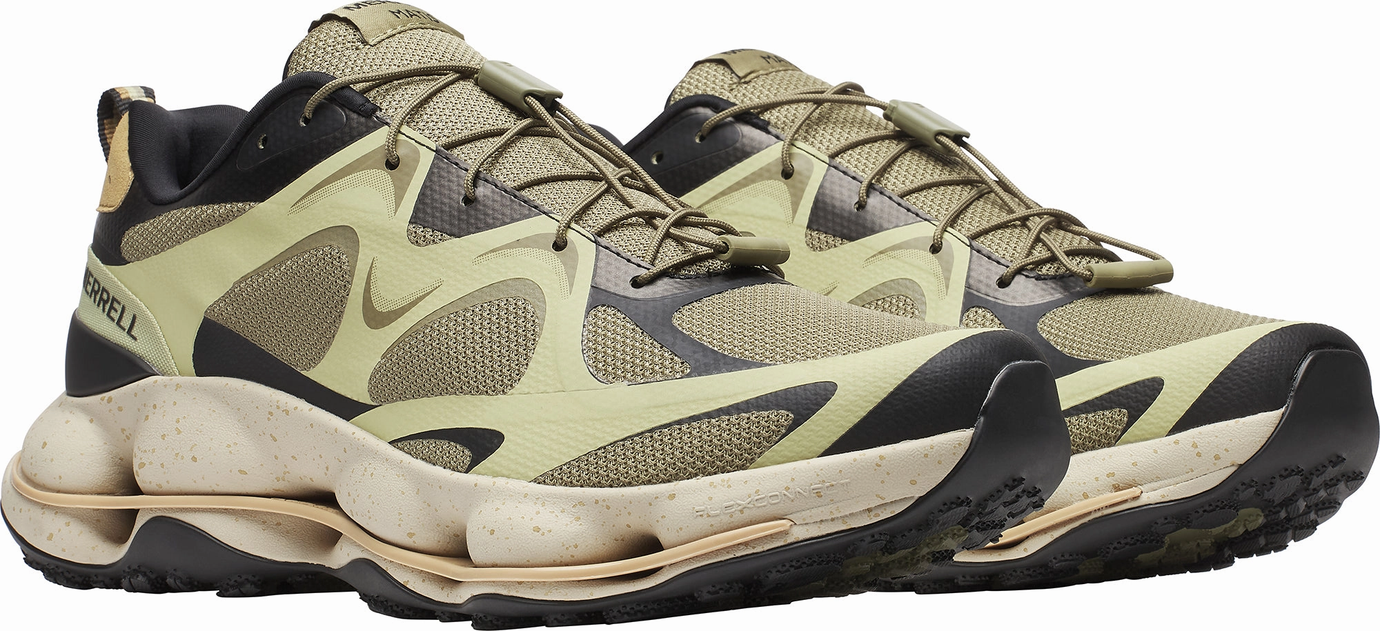Merrell Speedarc Matis Mens Walking Shoes - Green Hiking Footwear
