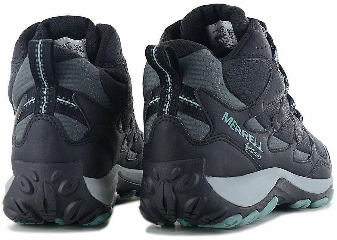 Merrell West Rim Sport GORE-TEX Womens Walking Boots - Black Hiking Footwear