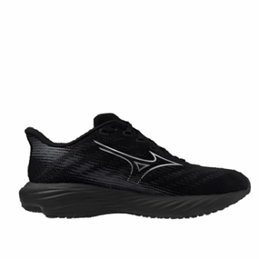 Mizuno Junior Enerzy Rider Running Shoes in Black Mizuno durable running shoes for pavement