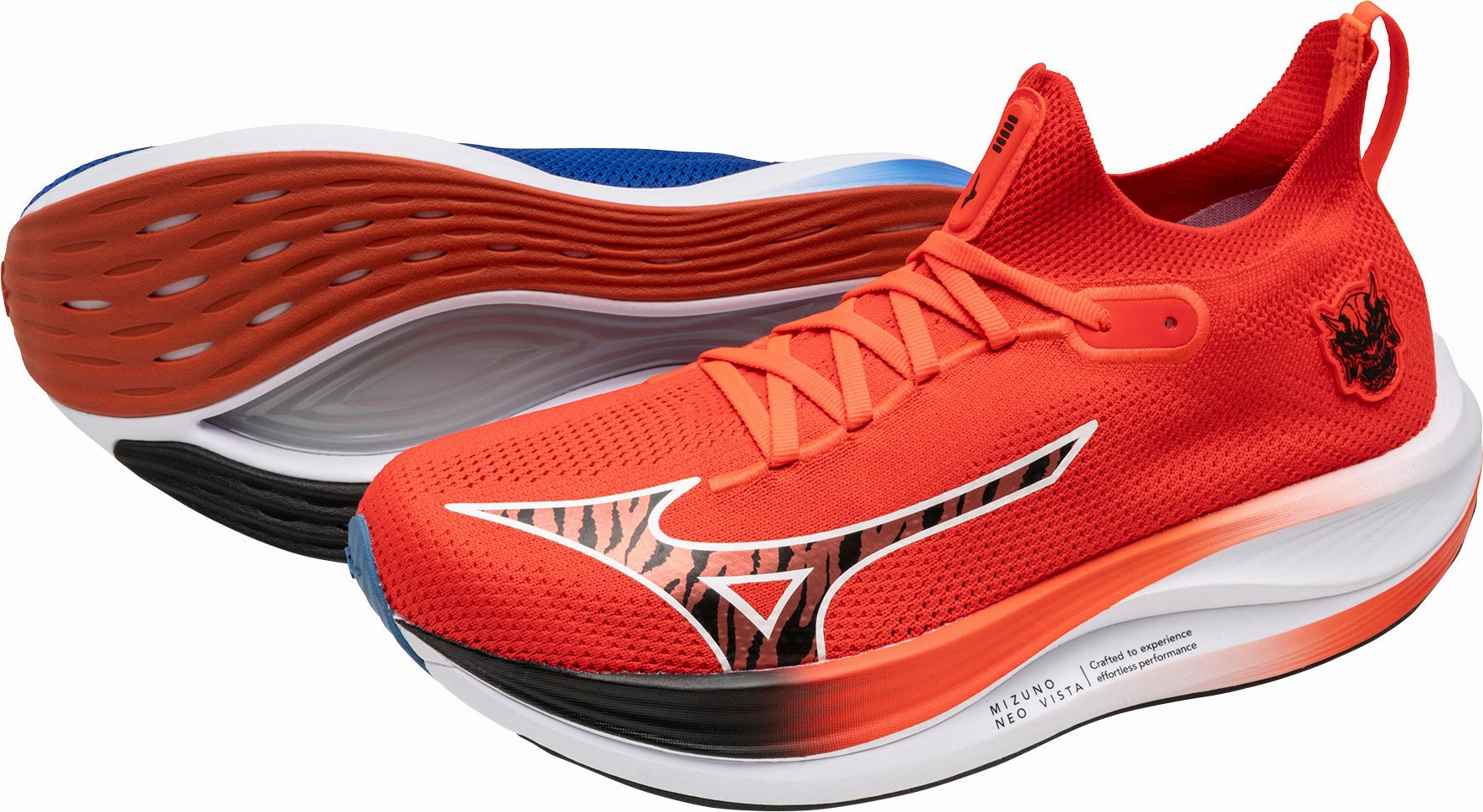 Mizuno Neo Vista Mens Running Shoes - Red Performance Sneakers