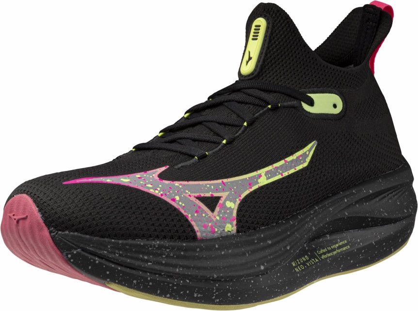 Mizuno Neo Vista Running Shoes - Black Performance Sneakers