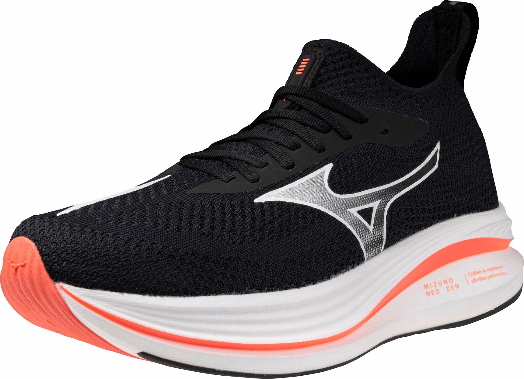 Mizuno Neo Zen Mens Running Shoes - Black Performance Sneakers