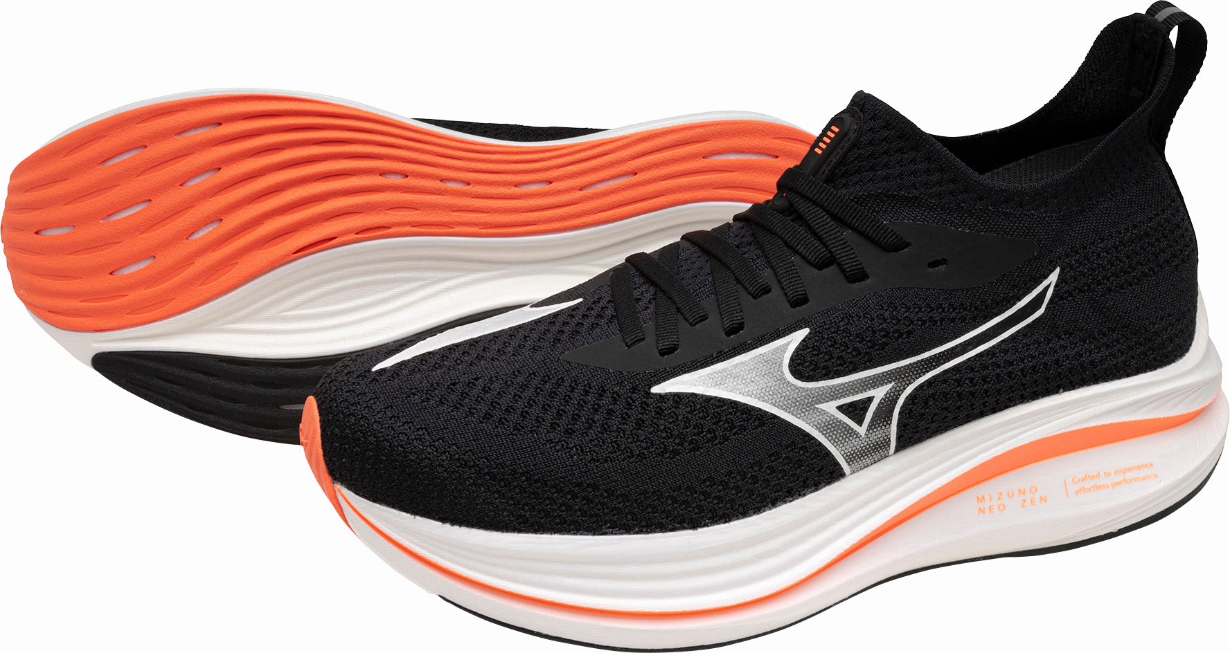 Mizuno Neo Zen Mens Running Shoes - Black Performance Sneakers