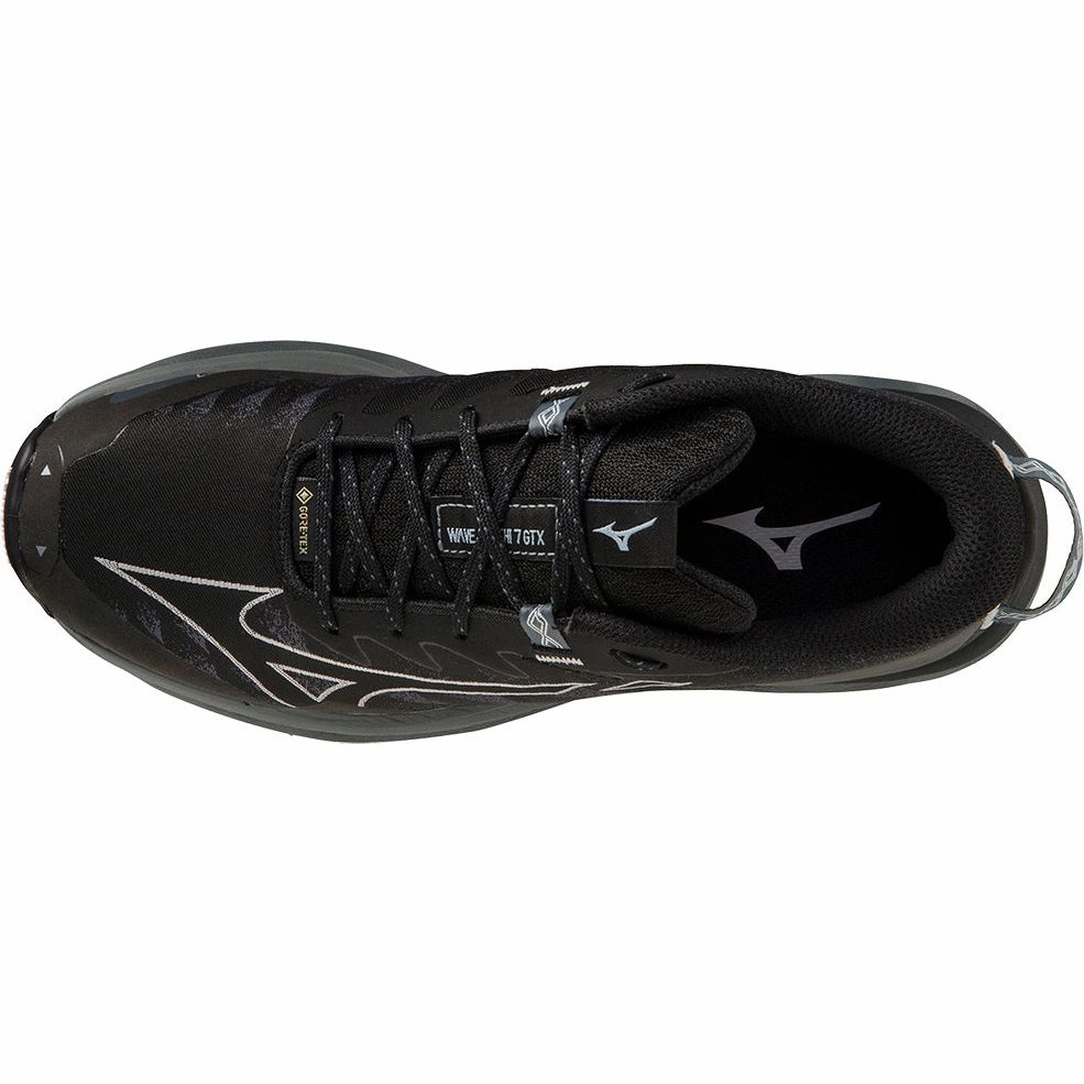 Mizuno Wave Daichi 7 GORE-TEX Womens Trail Running Shoes - Black Performance Sneakers