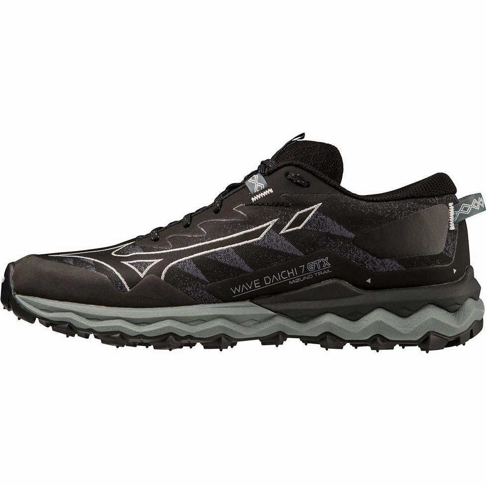 Mizuno Wave Daichi 7 GORE-TEX Womens Trail Running Shoes - Black Mizuno performance sneakers for training