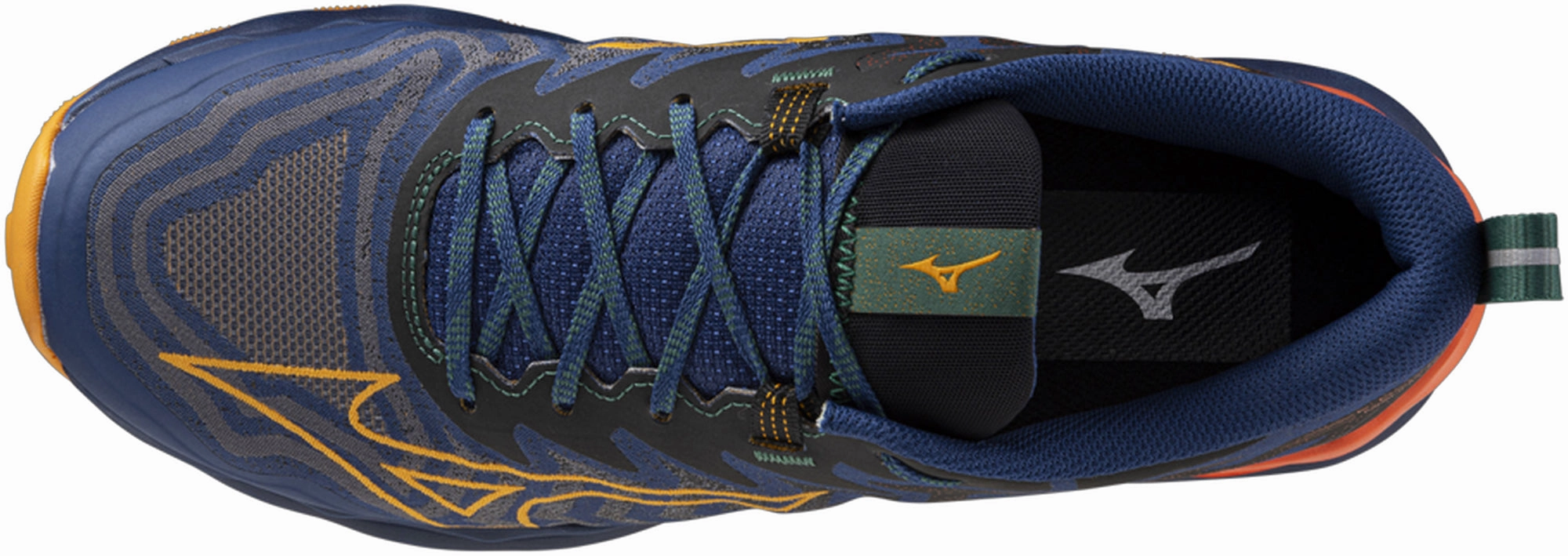 Mizuno Wave Daichi 8 Mens Trail Running Shoes - Blue Performance Sneakers