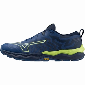 Mizuno Wave Daichi 8 Mens Trail Running Shoes - Blue Mizuno performance sneakers for training