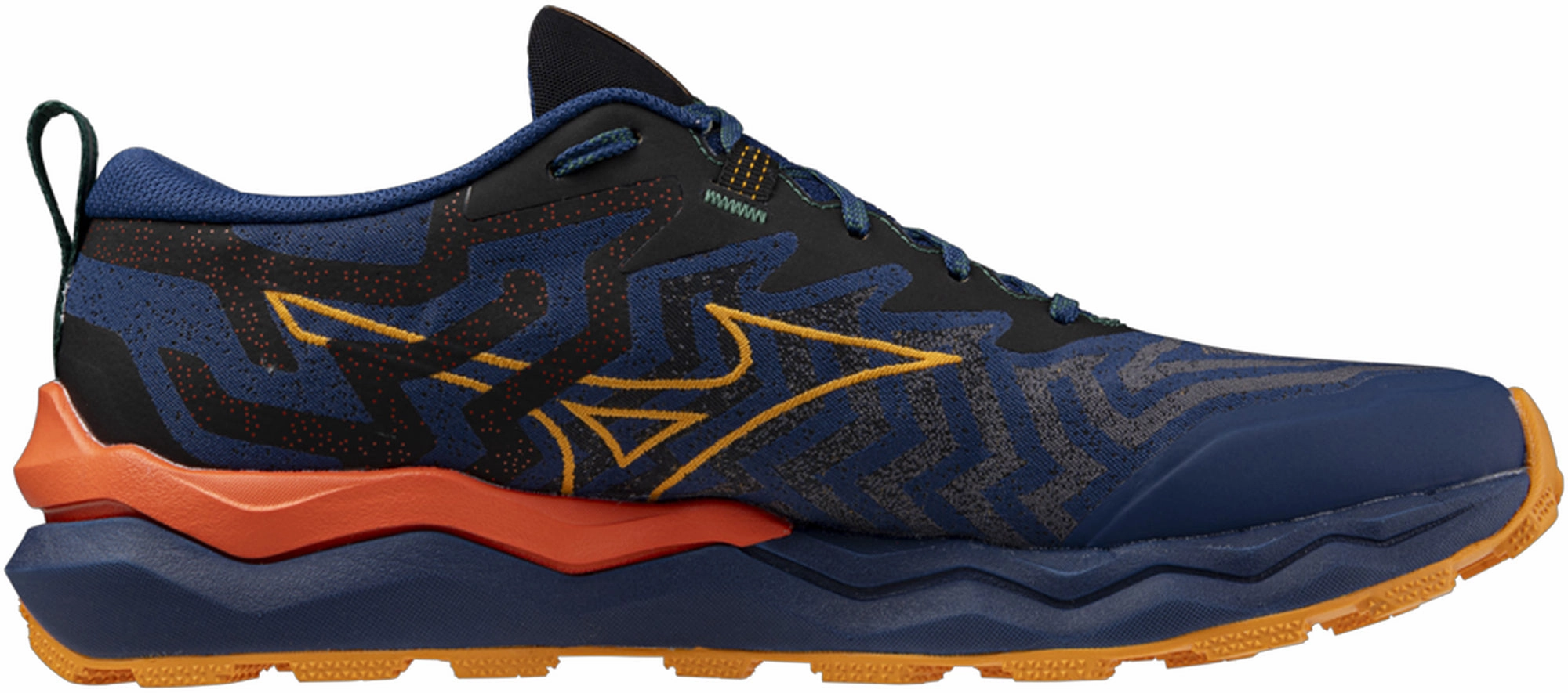 Mizuno Wave Daichi 8 Mens Trail Running Shoes - Blue Performance Sneakers