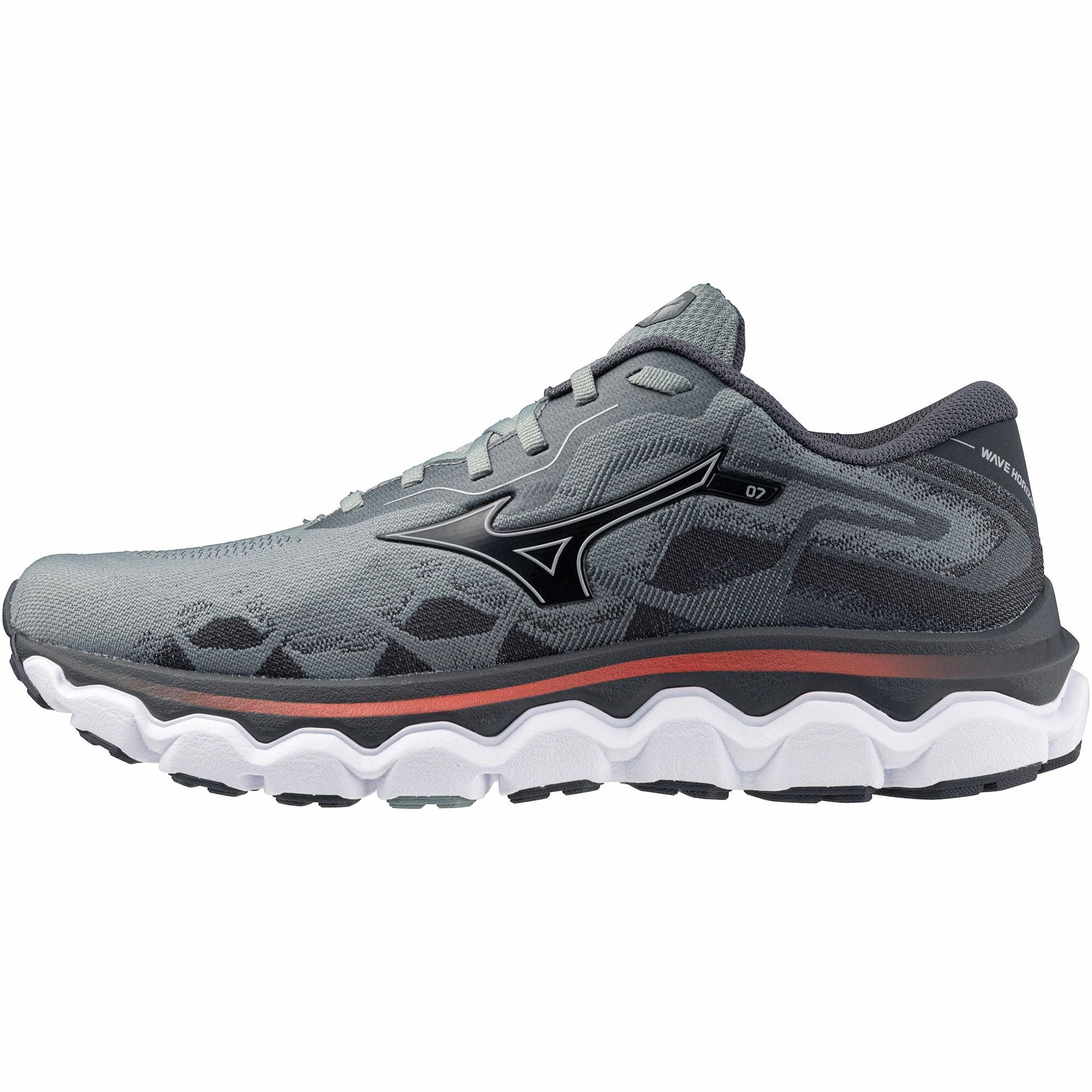 Mizuno Wave Horizon 7 Mens Running Shoes - Grey Mizuno performance sneakers for training
