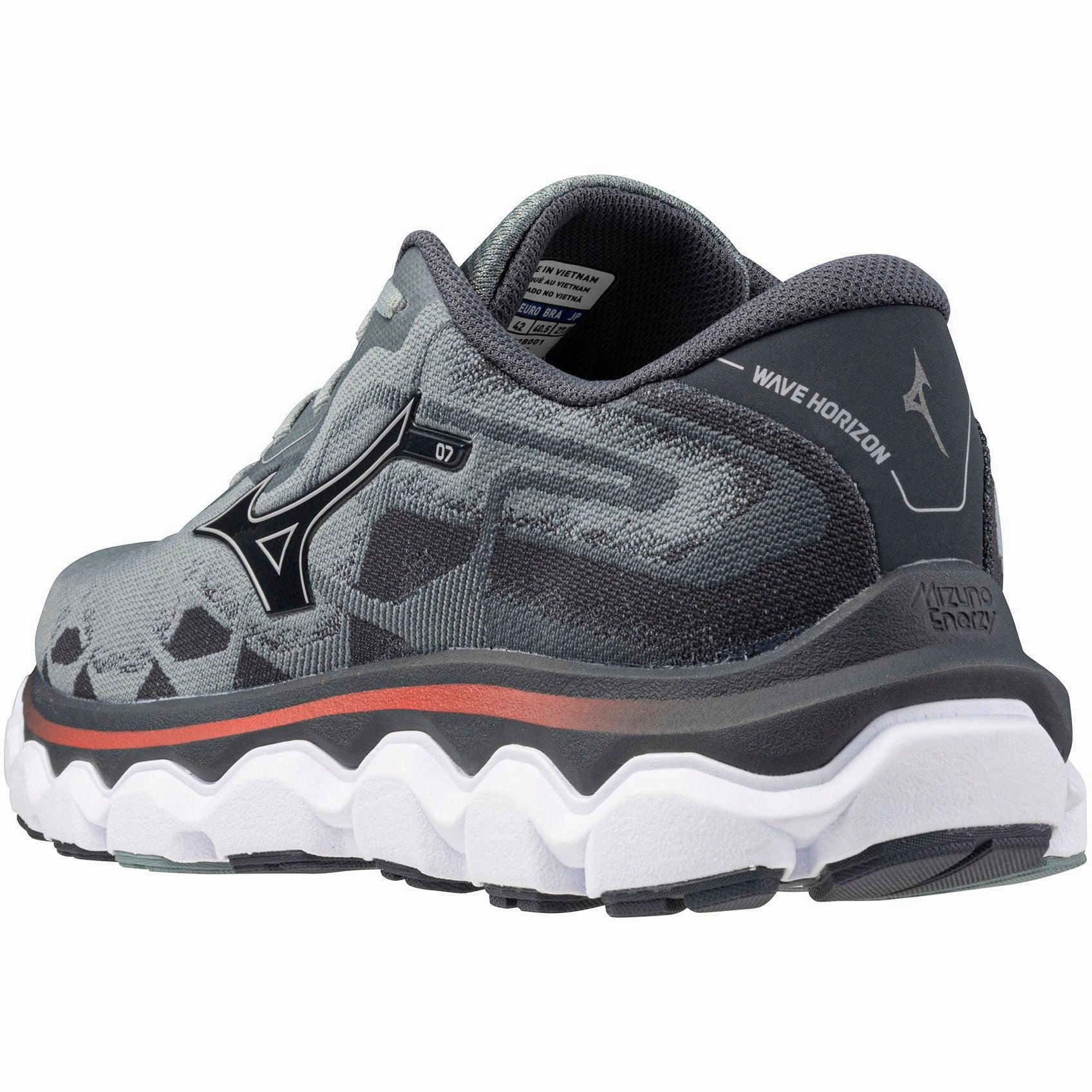 Mizuno Wave Horizon 7 Mens Running Shoes - Grey Performance Sneakers