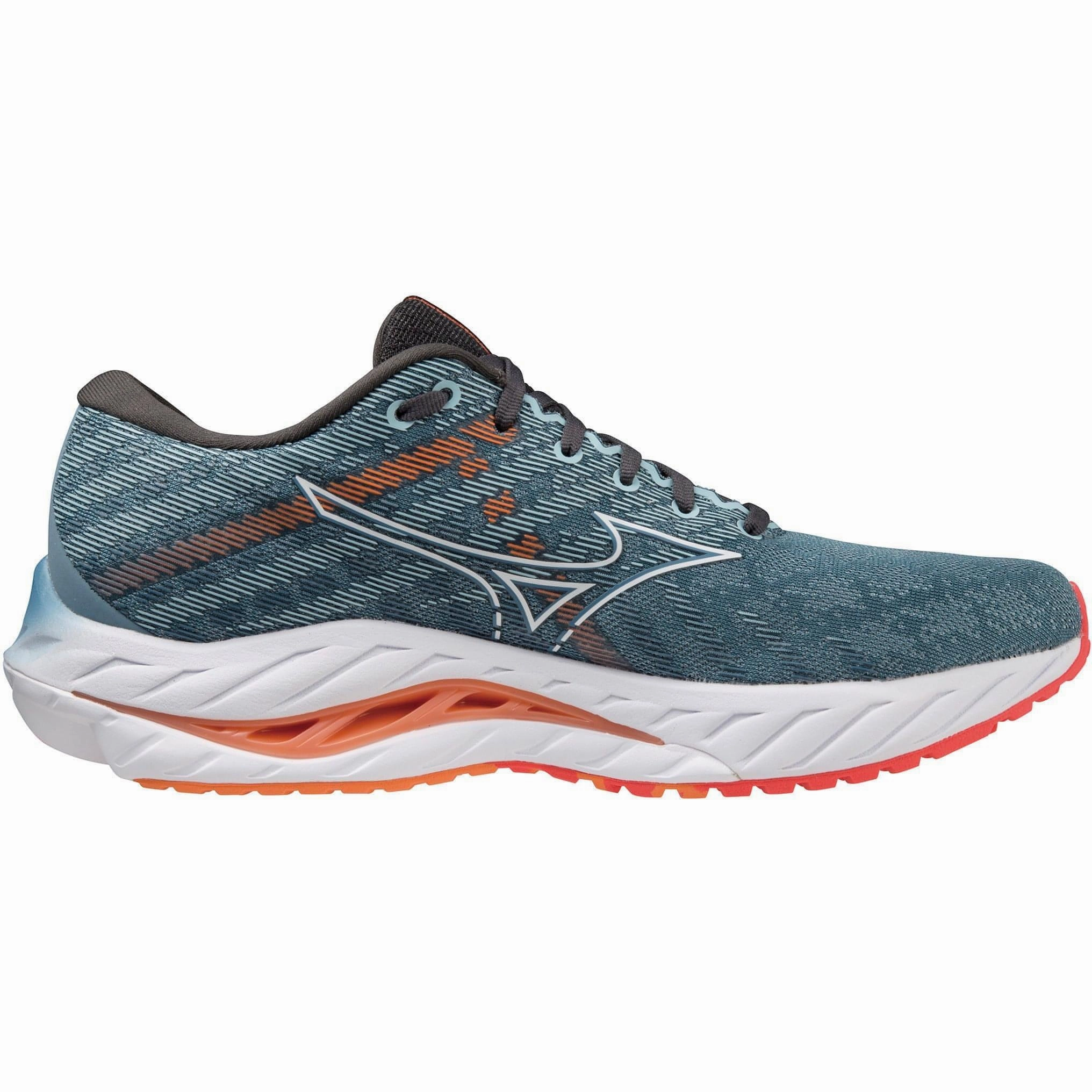 Mizuno Wave Inspire 19 Mens Running Shoes - Blue Performance Sneakers