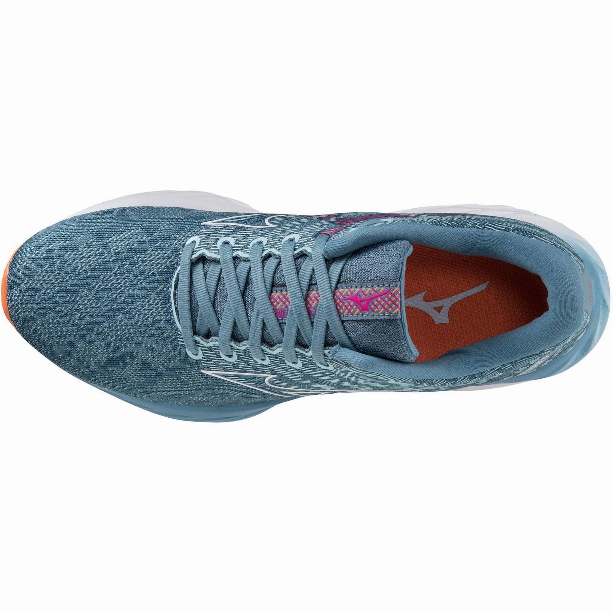 Mizuno Wave Inspire 19 Womens Running Shoes - Blue Performance Sneakers