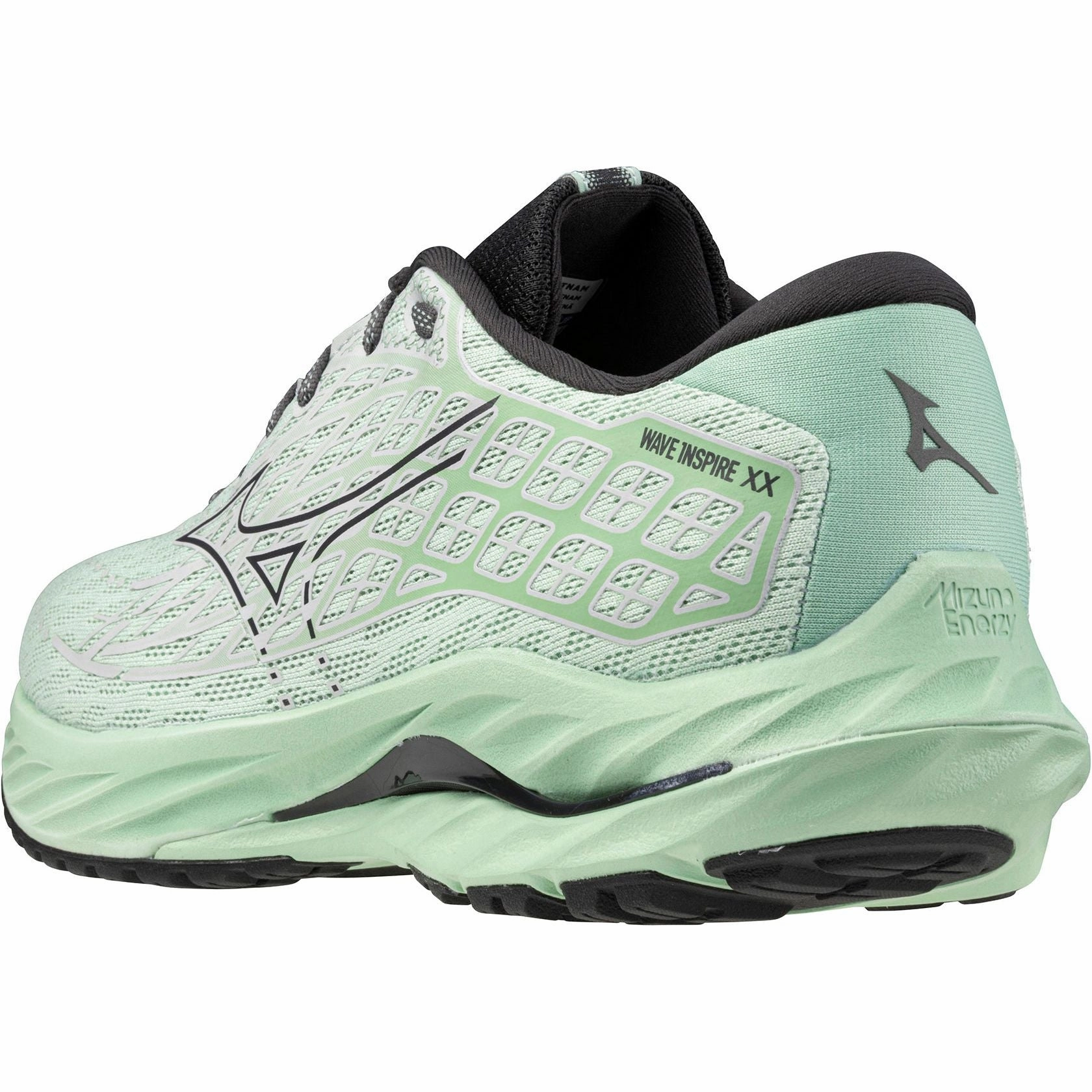 Mizuno Wave Inspire 20 Mens Running Shoes - Green Performance Sneakers
