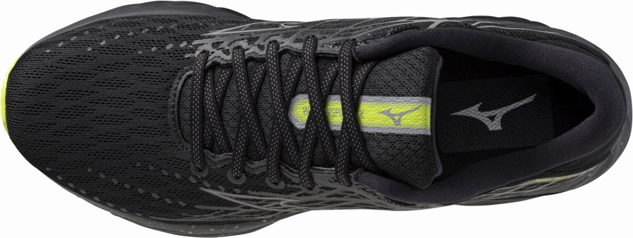 Mizuno Wave Inspire 20 Running Shoes - Black Performance Sneakers