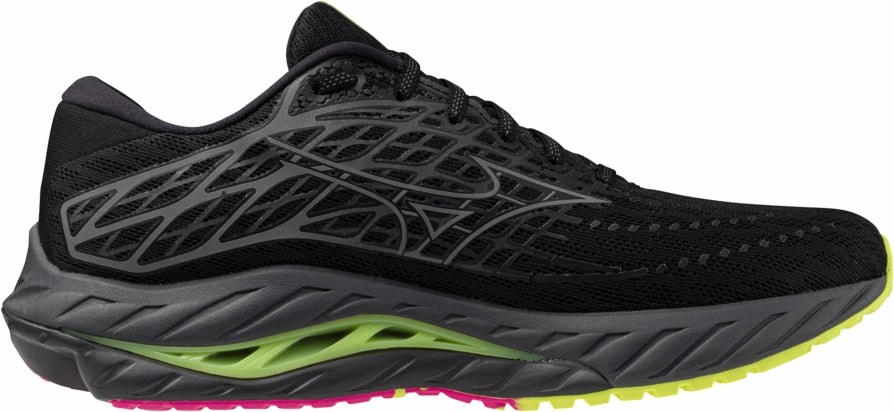 Mizuno Wave Inspire 20 Running Shoes - Black Performance Sneakers