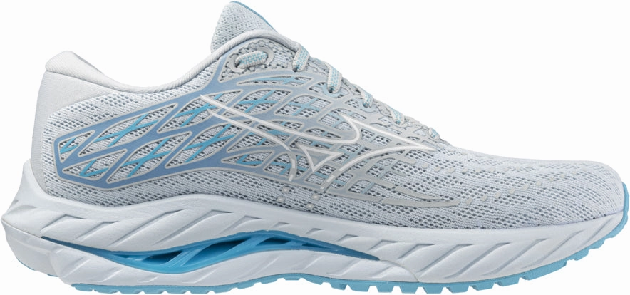 Mizuno Wave Inspire 20 Womens Running Shoes - White Performance Sneakers