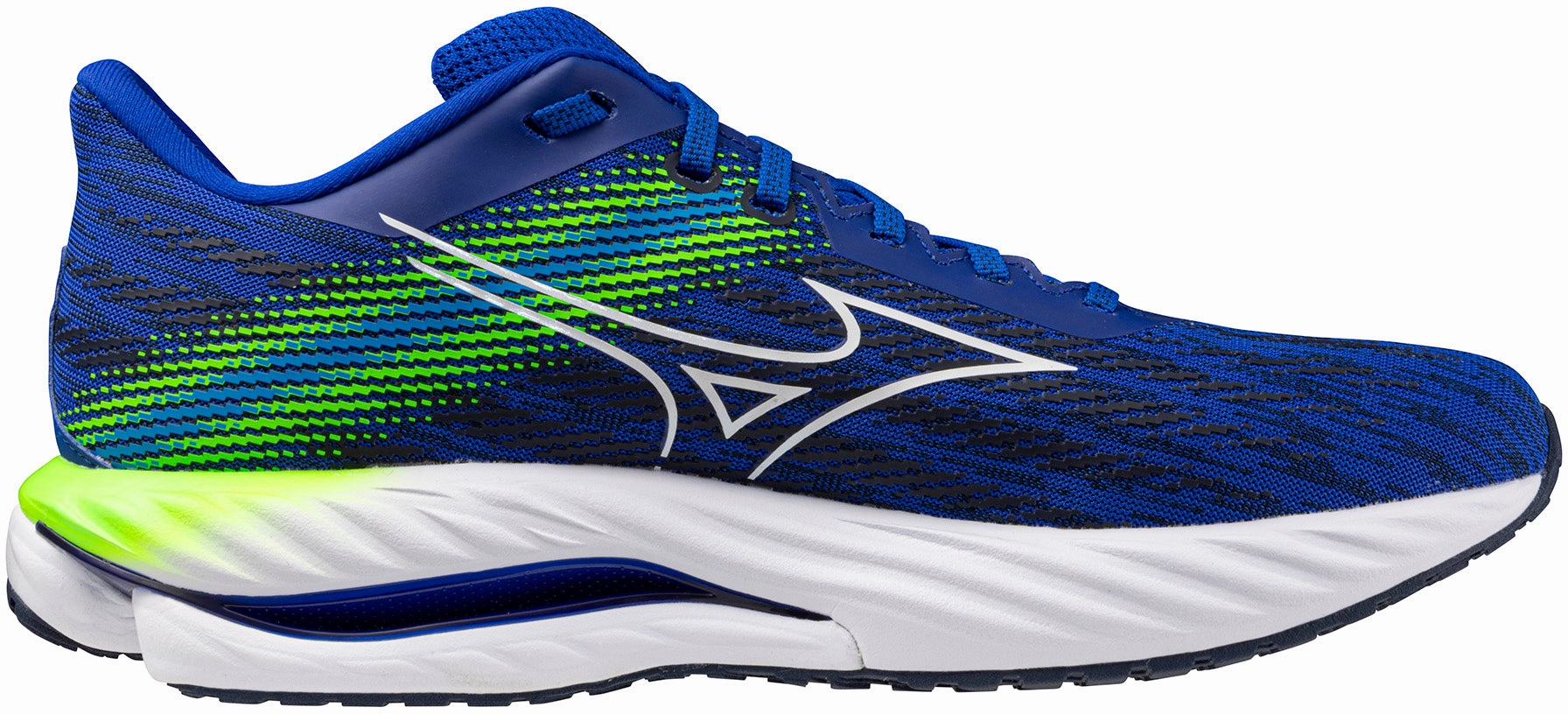 Mizuno Wave Inspire 21 Mens Running Shoes Blue Performance Sneakers
