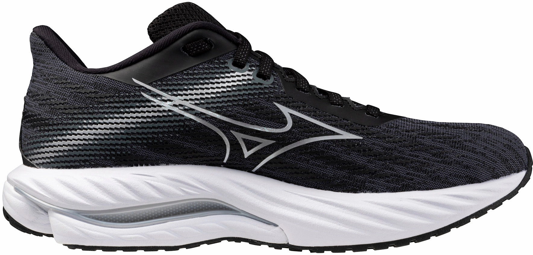 Mizuno Wave Inspire 21 Womens Running Shoes - Black Performance Sneakers