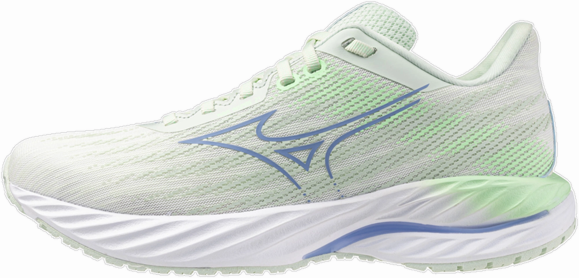 Mizuno Wave Inspire 21 Womens Running Shoes - Green Mizuno performance sneakers for training