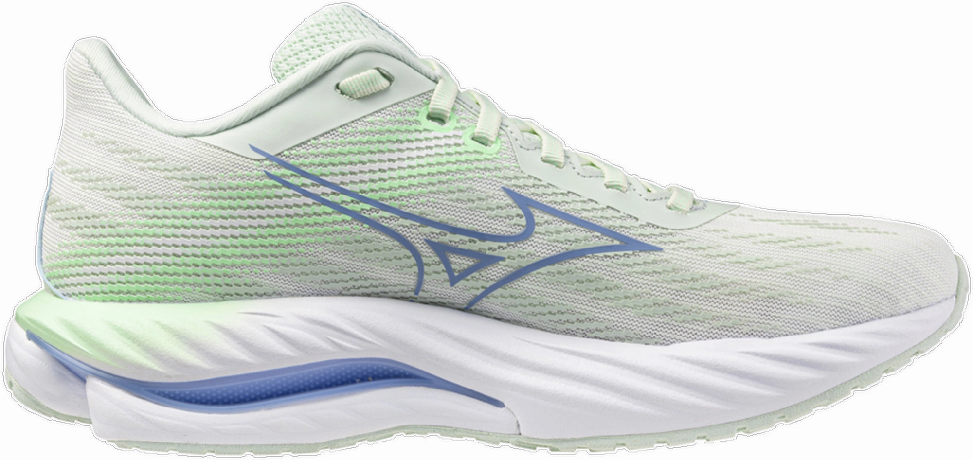 Mizuno Wave Inspire 21 Womens Running Shoes - Green Performance Sneakers
