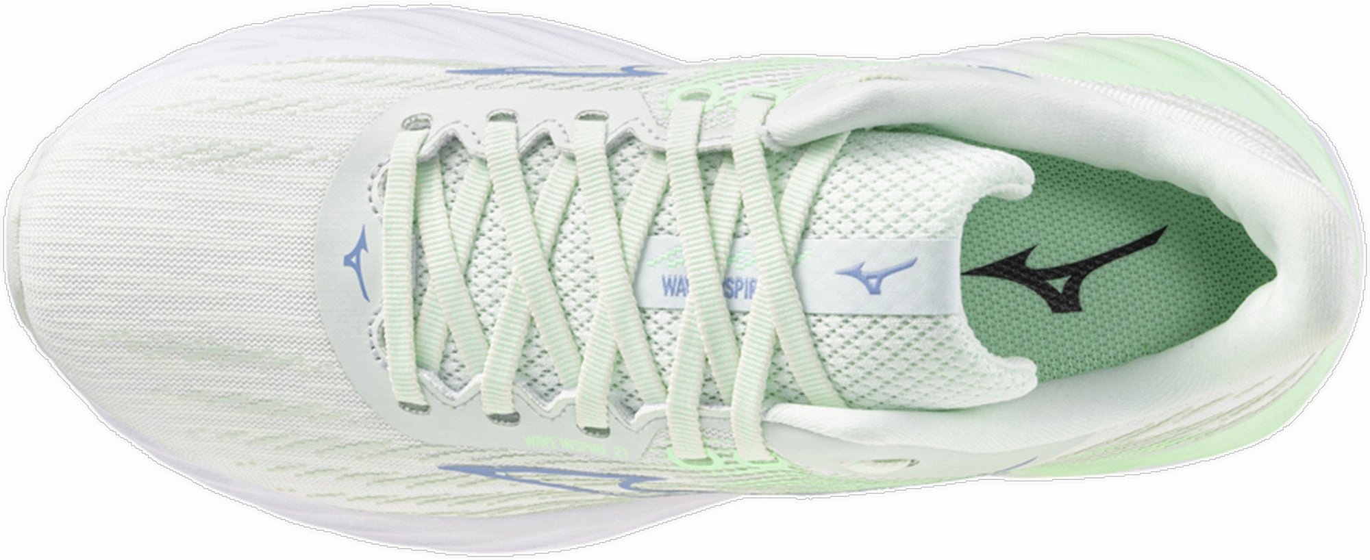Mizuno Wave Inspire 21 Womens Running Shoes - Green Performance Sneakers