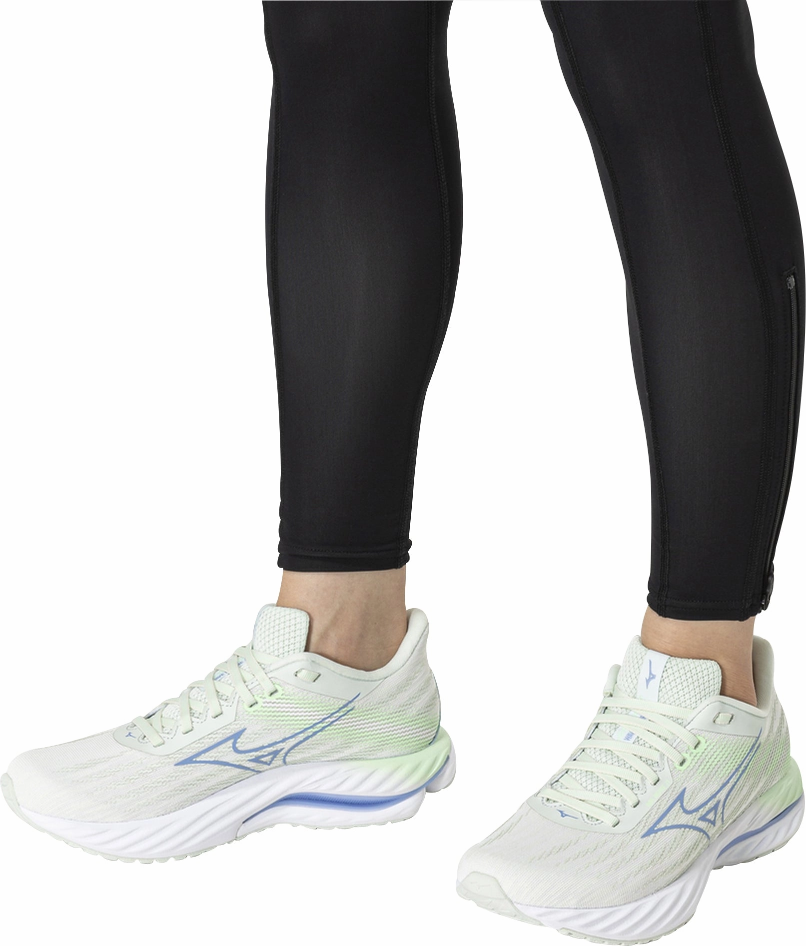 Mizuno Wave Inspire 21 Womens Running Shoes - Green Performance Sneakers