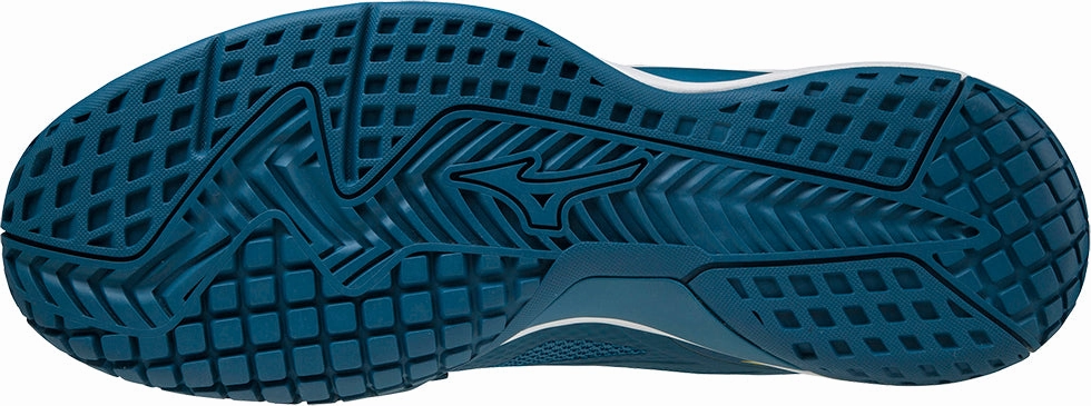 Mizuno Wave Intense Tour 5 Mens Tennis Shoes - Blue Performance Sneakers