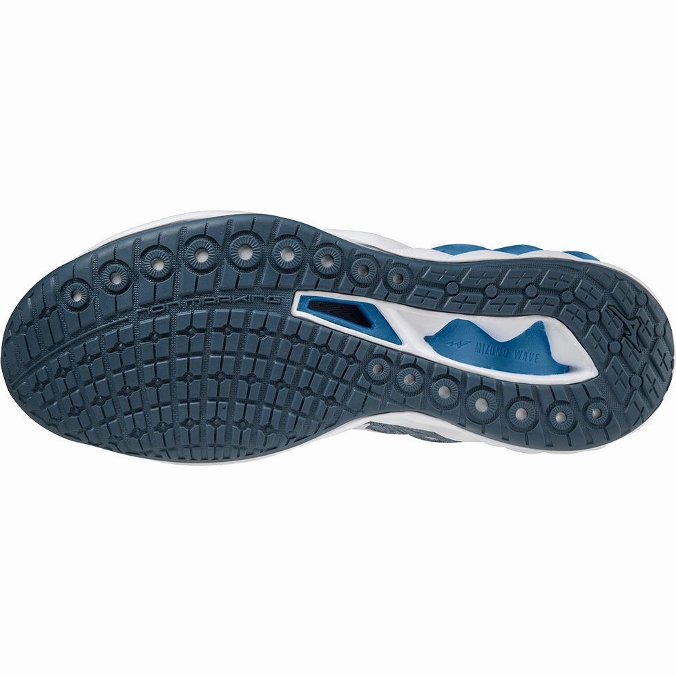 Mizuno Wave Luminous 2 Court Shoes - Blue Performance Sneakers