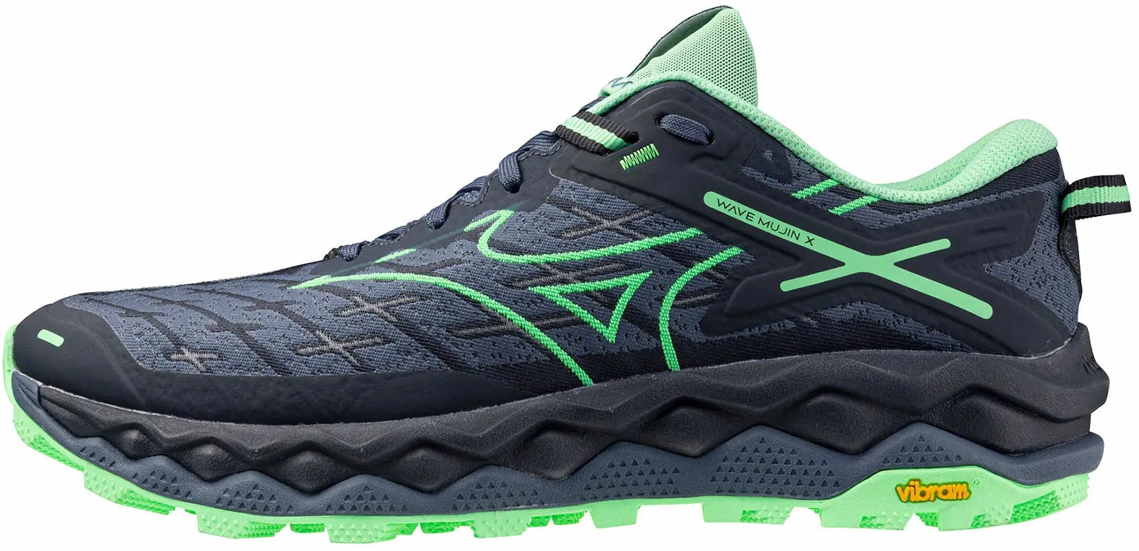 Mizuno Wave Mujin 10 Mens Trail Running Shoes - Blue Mizuno performance sneakers for training
