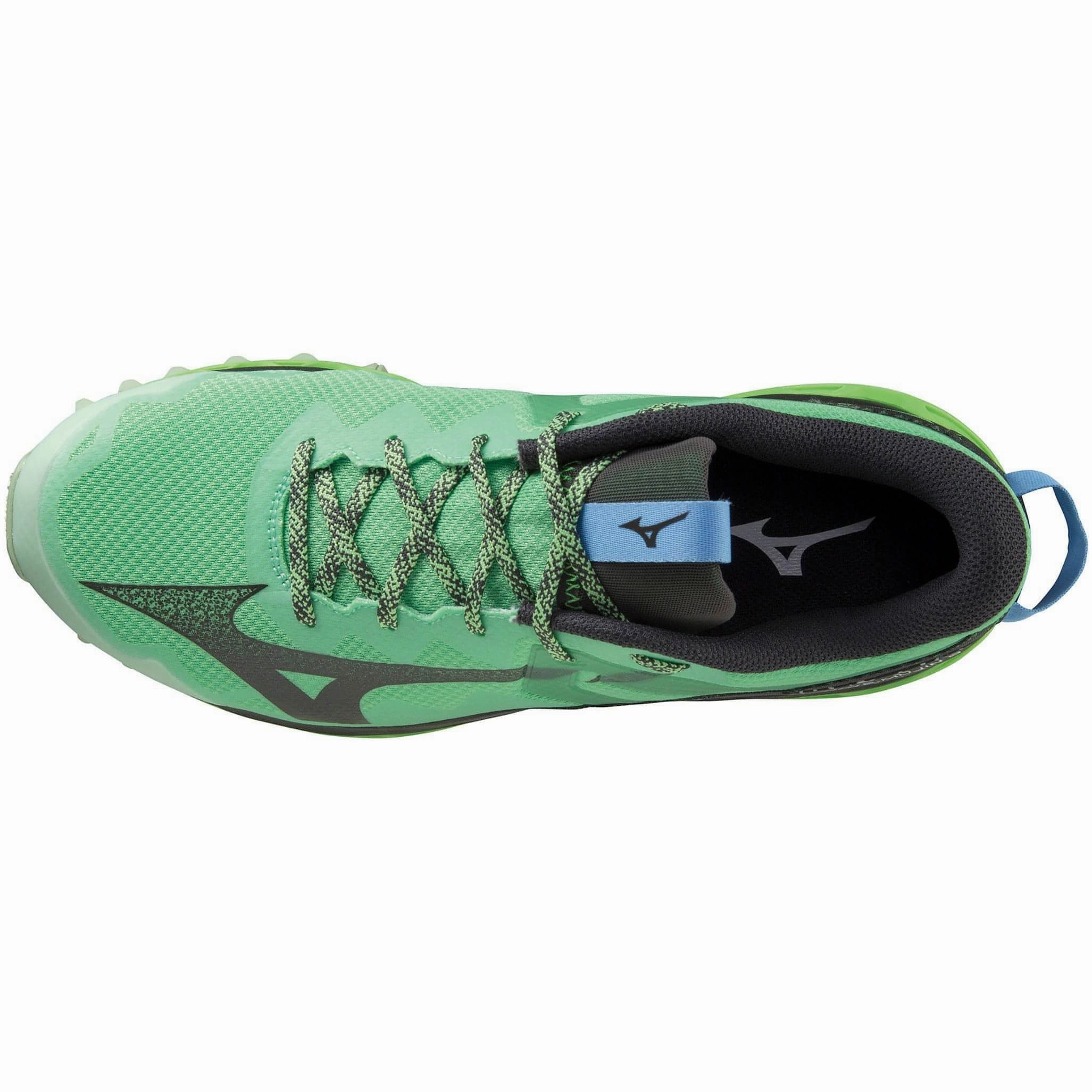 Mizuno Wave Mujin 9 Mens Trail Running Shoes - Green Performance Sneakers