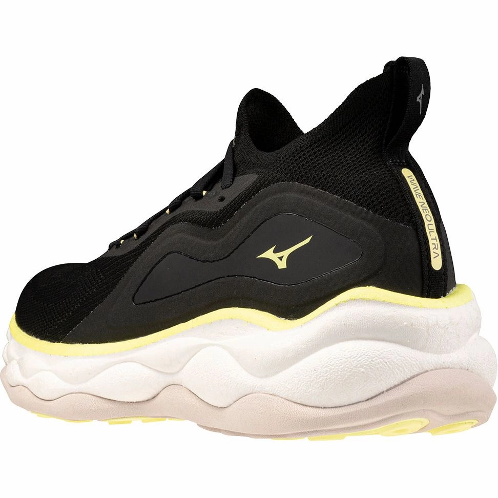 Mizuno Wave Neo Ultra Mens Running Shoes - Black Performance Sneakers