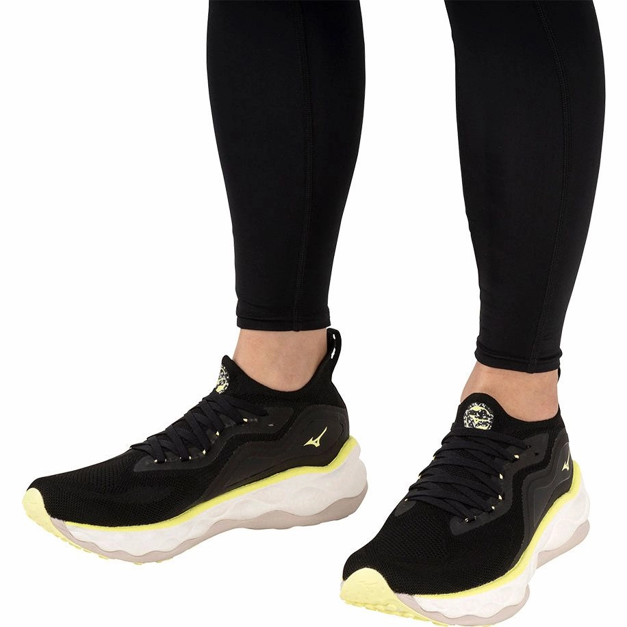 Mizuno Wave Neo Ultra Mens Running Shoes - Black Performance Sneakers