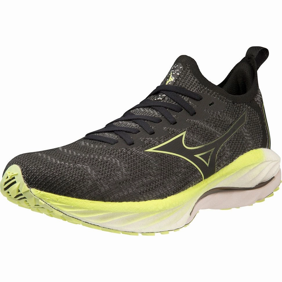 Mizuno Wave Neo Wind Mens Running Shoes - Black Performance Sneakers