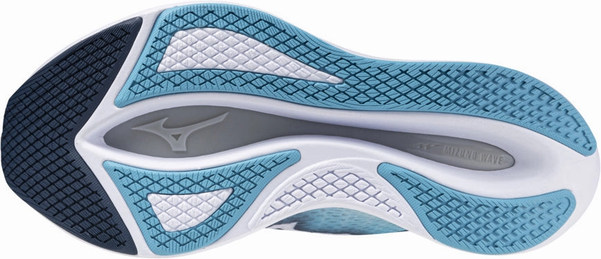 Mizuno Wave Rebellion Flash 2 Womens Running Shoes - Blue Performance Sneakers