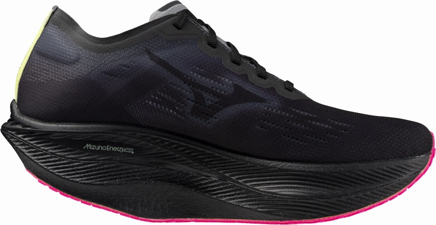 Mizuno Wave Rebellion Pro 2 Running Shoes - Black Performance Sneakers