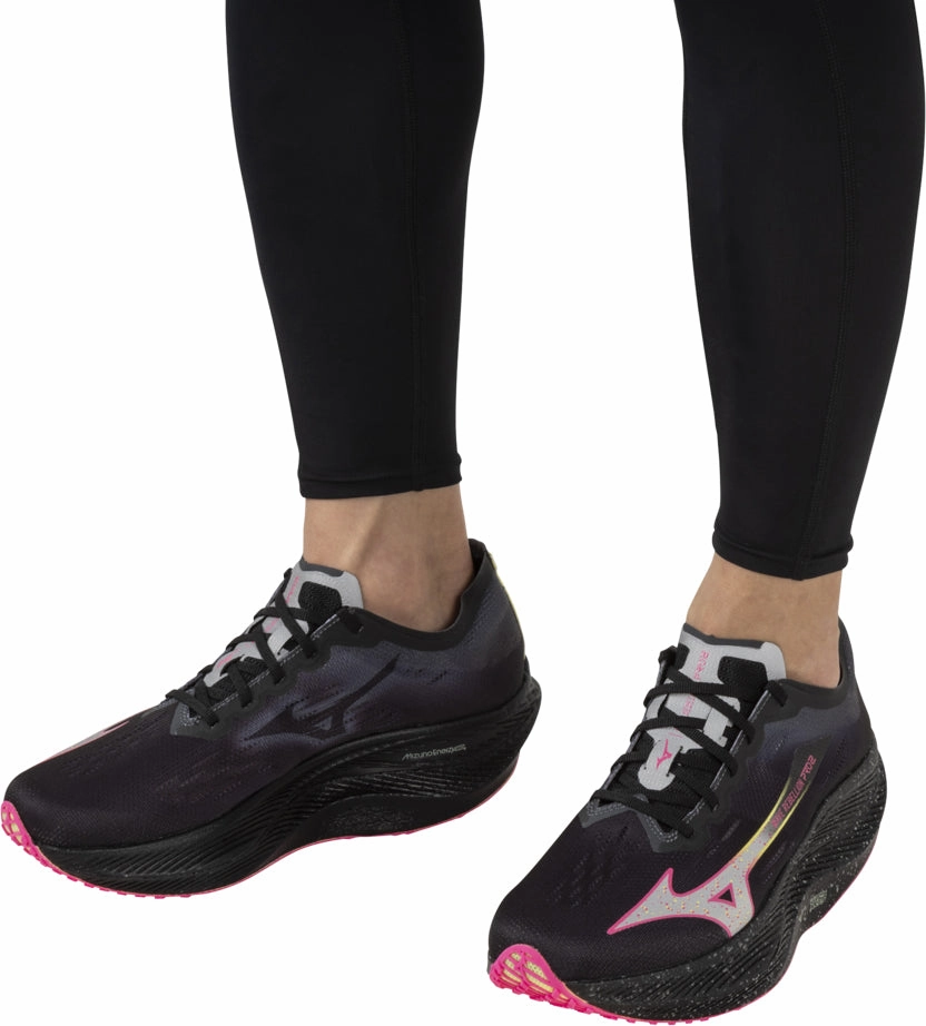 Mizuno Wave Rebellion Pro 2 Running Shoes - Black Performance Sneakers