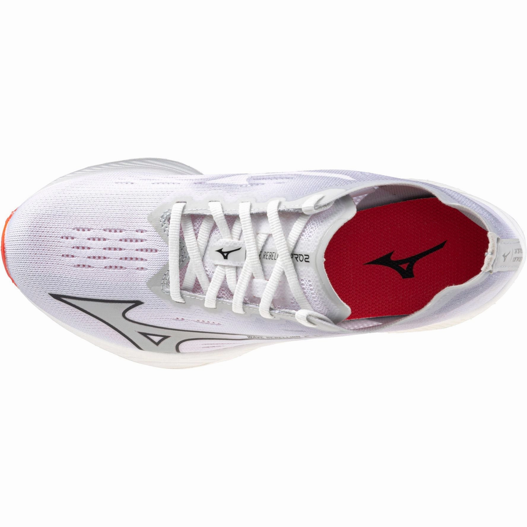 Mizuno Wave Rebellion Pro 2 Womens Running Shoes - White Performance Sneakers