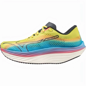 Mizuno Wave Rebellion Pro Mens Running Shoes - Yellow Mizuno performance sneakers for training