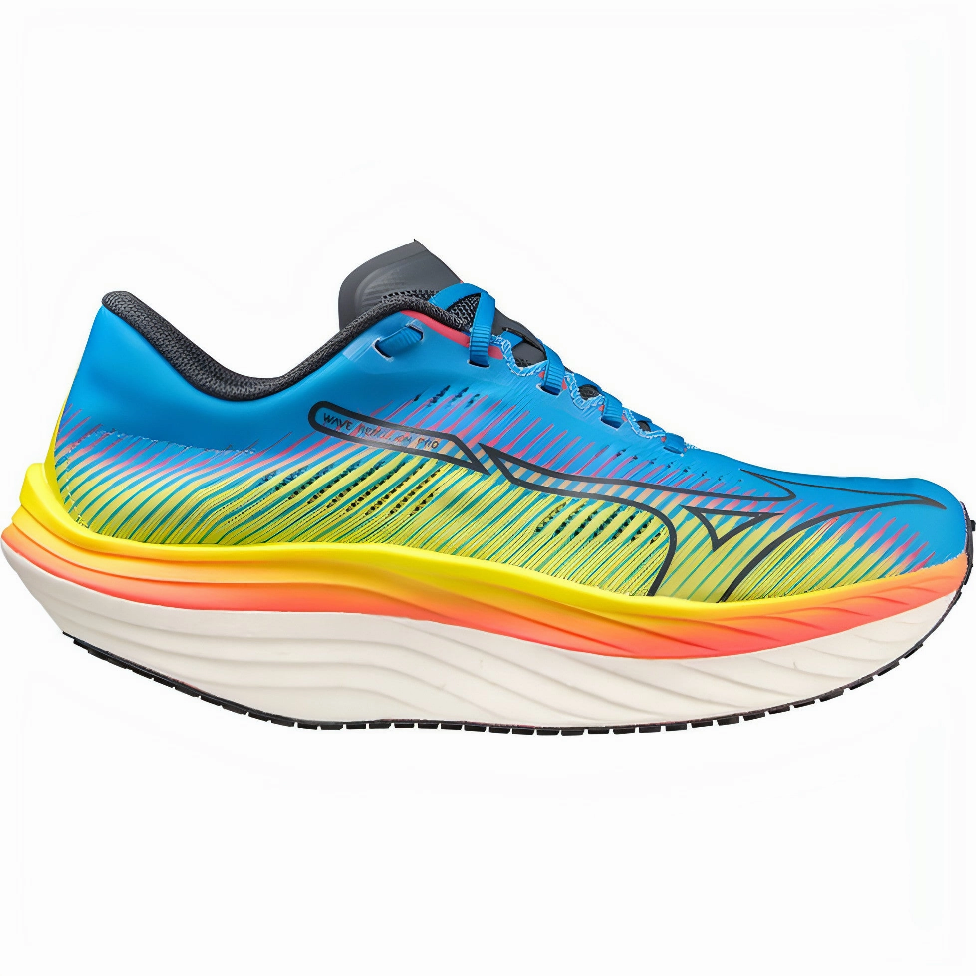 Mizuno Wave Rebellion Pro Mens Running Shoes - Yellow Performance Sneakers