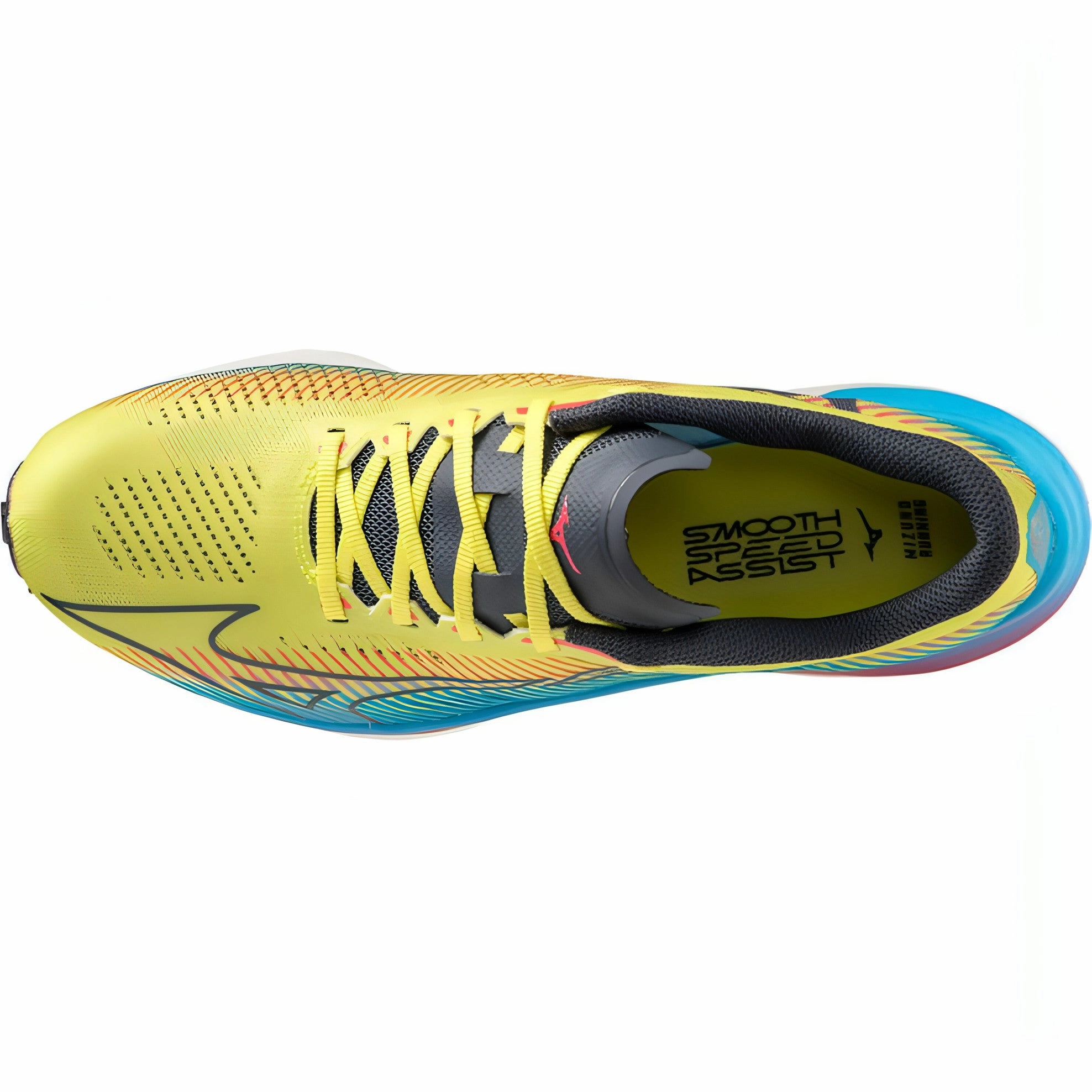 Mizuno Wave Rebellion Pro Mens Running Shoes - Yellow Performance Sneakers
