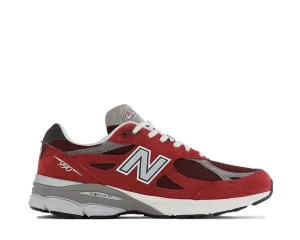 New Balance 990 Made in USA "Scarlet" New Balance shoes with classic athletic silhouette