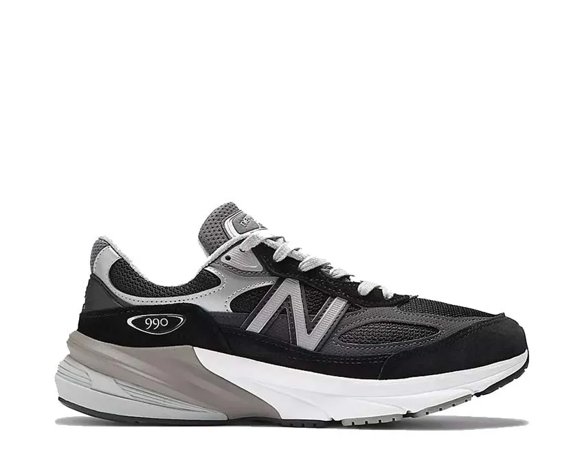 New Balance 990v6 Made in USA ??Black?? New Balance shoes with classic athletic silhouette