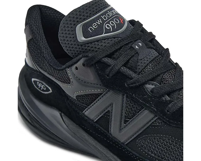New Balance 990v6 Made in USA "Triple Black" New Balance athletic sneakers
