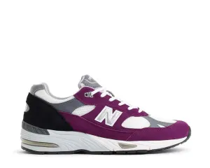 New Balance 991 Made in UK "Purple" New Balance shoes with classic athletic silhouette