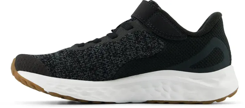 New Balance Fresh Foam Arishi v4 Bungee Laces With Top Strap  Kids' Comfort Sneakers New Balance high-quality running shoes