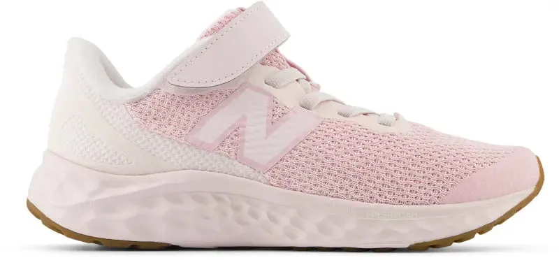 New Balance Fresh Foam Arishi v4 Bungee Laces With Top Strap  Kids' Comfort Sneakers New Balance high-quality running shoes