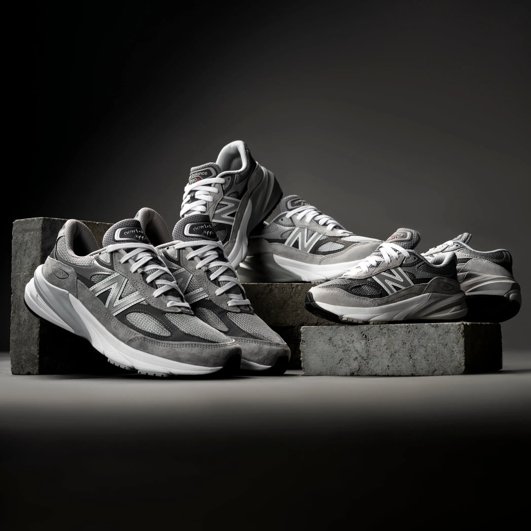 New Balance FuelCell 990v6 (GS) - Grey New Balance versatile casual sneakers